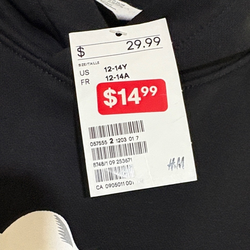 H&M Black Ghostbusters Graphic Hoodie, unisex - Picture 3 of 8